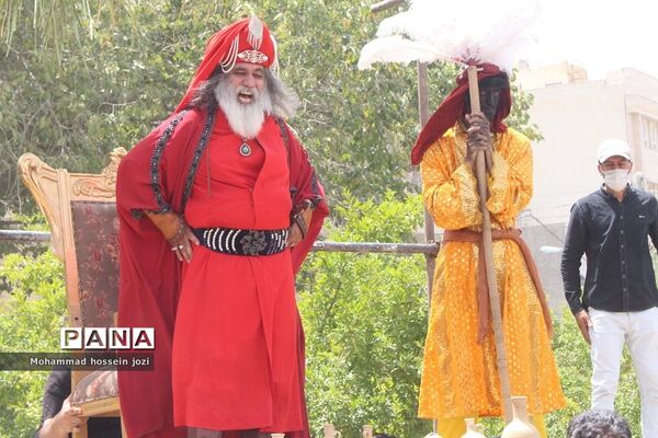 مراسم خیمه‌سوزی روز عاشورا در جمکران