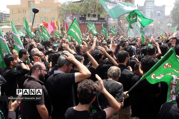 مراسم خیمه‌سوزی روز عاشورا در جمکران