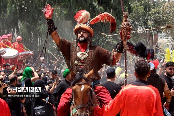 مراسم خیمه‌سوزی روز عاشورا در جمکران