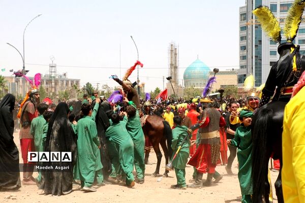 جلوه‌هایی از عزاداری و تعزیه حسینی در قم -1