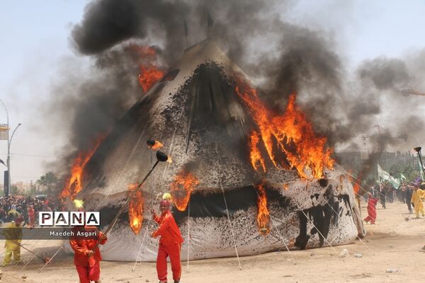 جلوه‌هایی ازعزاداری و نمایش تعزیه در قم -2