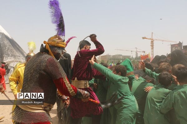 جلوه‌هایی ازعزاداری و نمایش تعزیه در قم -2
