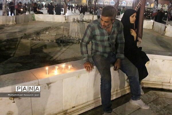 مراسم شام غریبان امام حسین (ع) در مسجد مقدس جمکران