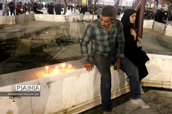 مراسم شام غریبان امام حسین (ع) در مسجد مقدس جمکران