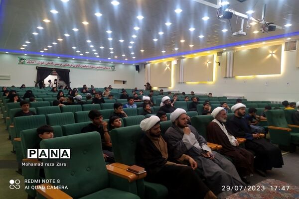 اختتامیه هیات دانش‌آموزی قاسم‌ بن الحسن کاشمر