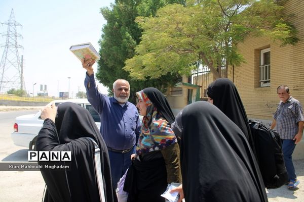 اعزام سومین کاروان دانش‌آموزان زیارت اولی استان بوشهر