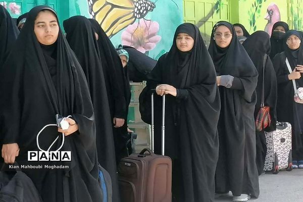 اعزام سومین کاروان دانش‌آموزان زیارت اولی استان بوشهر