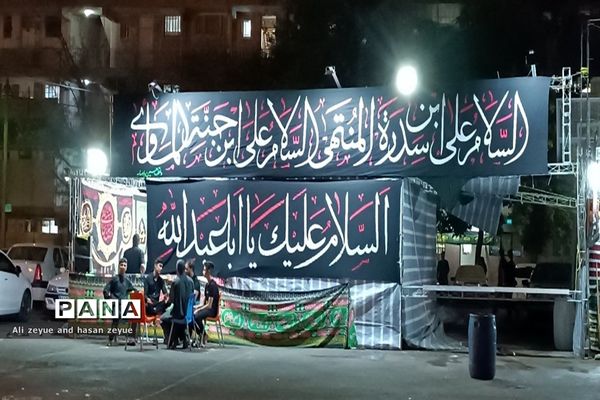 برپایی موکب‌ها در شب شهادت امام زین‌العابدین (ع)