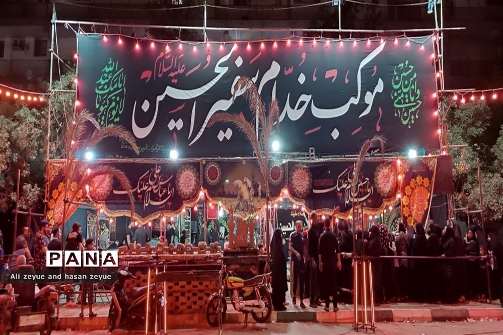 برپایی موکب‌ها در شب شهادت امام زین‌العابدین (ع)