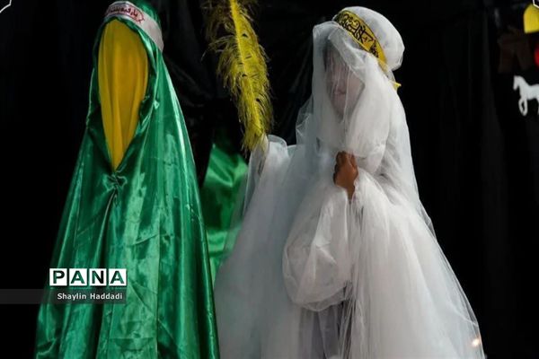 برگزاری مراسم عزاداری سیدالشهدا توسط کودکان حسینی