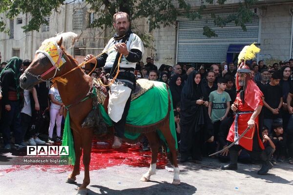 عزاداری کرمانشاهیان در عاشورای حسینی