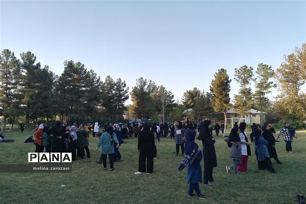 گذران اوقات زیارت اولی‌ها در جشنواره بازی مهارتی