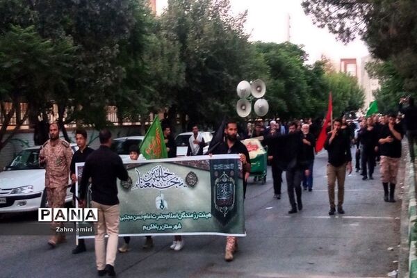 دسته عزاداری در سطح شهرستان رباط‌کریم