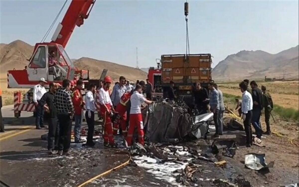۲ فوتی بر اثر تصادف در جاده ارومیه به سلماس