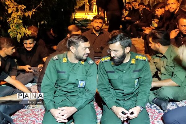 مراسم رونمایی از سنگ مزار شهید مدافع امنیت محمد اسلامی