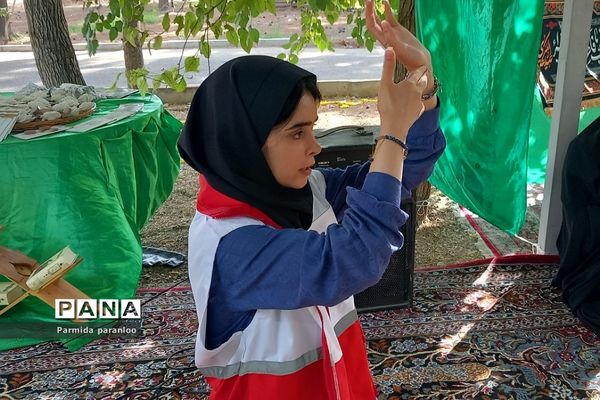 برگزاری کارگاه آموزشی امداد و نجات و هلال احمر در اردوی استانی یاور مربیان