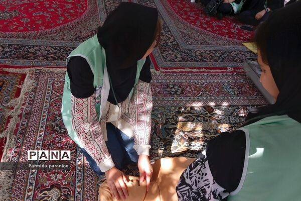 برگزاری کارگاه آموزشی امداد و نجات و هلال احمر در اردوی استانی یاور مربیان