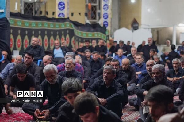 شب‌های محرم در مسجد و حسینه سیدالشهدا شهرک مطهری