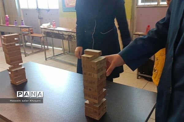 برگزاری کلاس‌های آموزشی ‌بازی‌های فکری رویش در دبستان شهیدان بهاری ‌شیراز