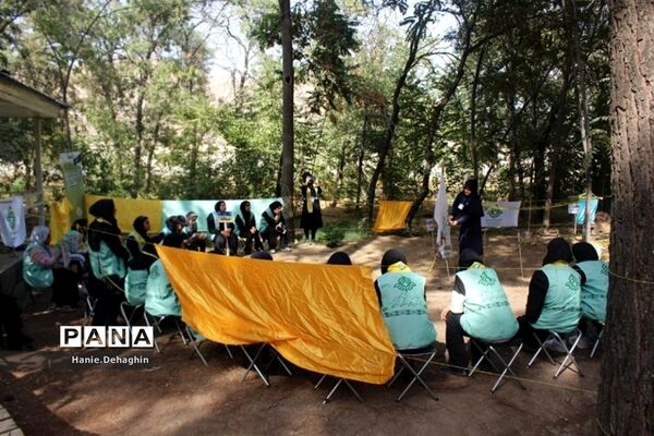 کارگاه پروژه و اجاق‌های صحرایی در اردوی استانی یاور‌مربیان شهرستان‌های استان تهران