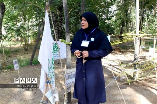 کارگاه پروژه و اجاق‌های صحرایی در اردوی استانی یاور‌مربیان شهرستان‌های استان تهران