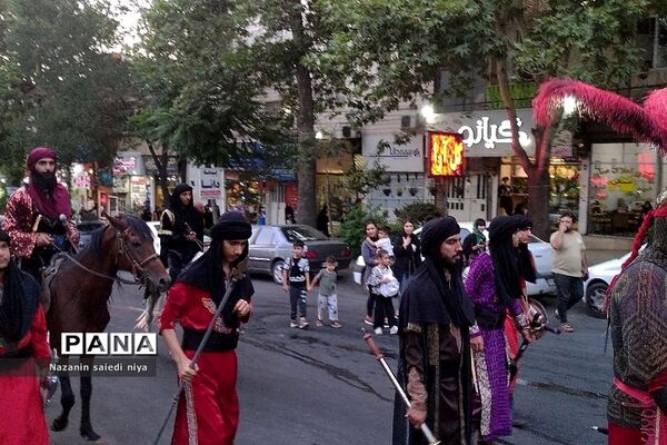 مراسم عزاداری روز سوم شهادت امام‌حسین(ع)‌ در رودهن