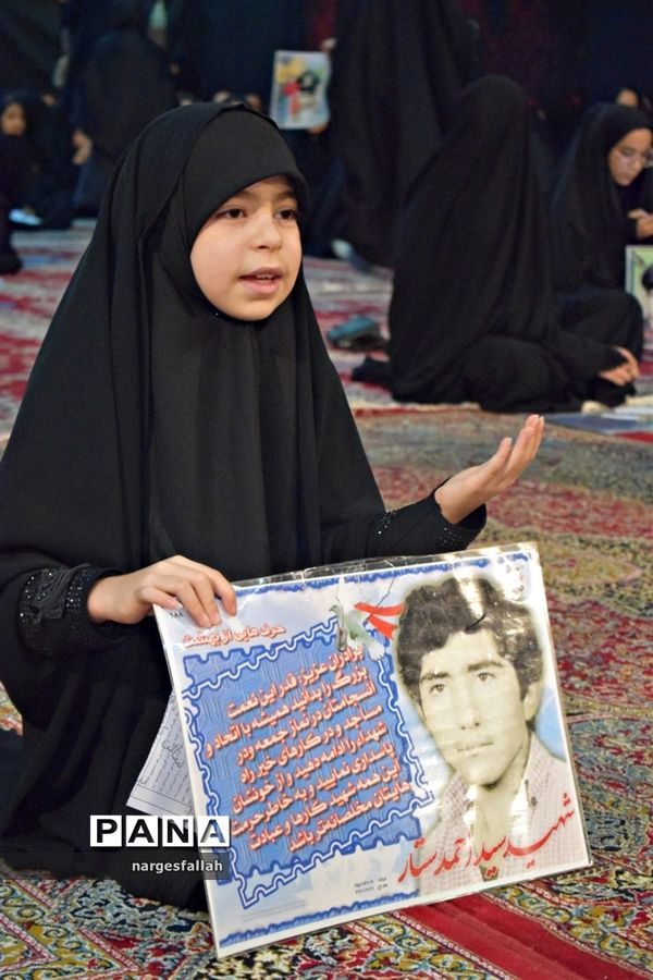 برگزاری هیات دانش‌آموزی دختران در ابرکوه