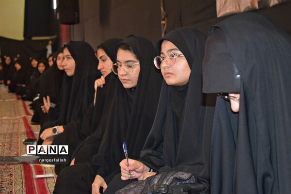 برگزاری هیات دانش‌آموزی دختران در ابرکوه