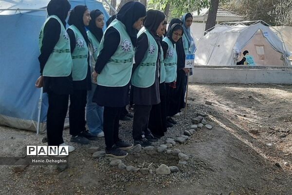 بازدید مسئولان از چادرهای اردوی یاور‌مربیان شهرستان‌های استان تهران