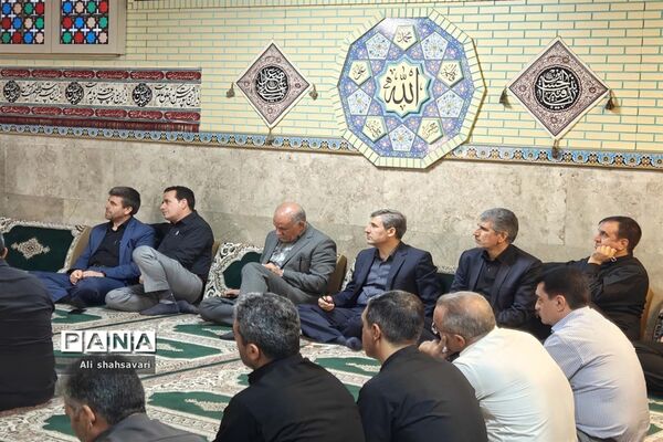 مراسم زیارت عاشورا و سوگواری حضرت ابا‌عبدالله‌الحسین(ع)