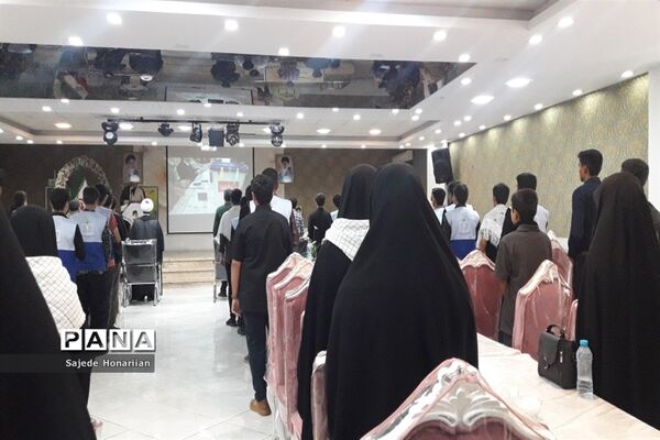 افتتاحیه دوره یاوران ولایت بسیج دانش‌آموزی در کاشمر