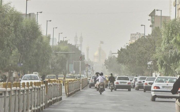 گرد و خاک از روز چهارشنبه قم را فراخواهد گرفت