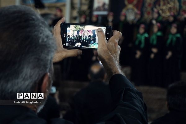 عزاداری فرهنگیان ناحیه ۴مشهد مقدس در دهه دوم محرم
