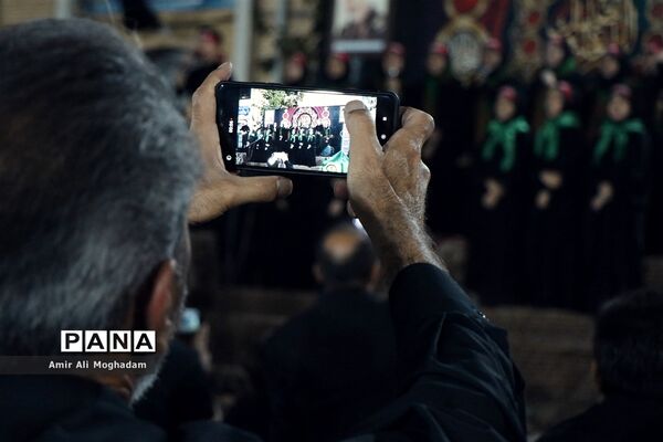 عزاداری فرهنگیان ناحیه ۴مشهد مقدس در دهه دوم محرم