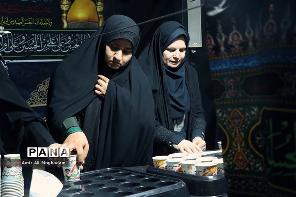 عزاداری فرهنگیان ناحیه ۴مشهد مقدس در دهه دوم محرم