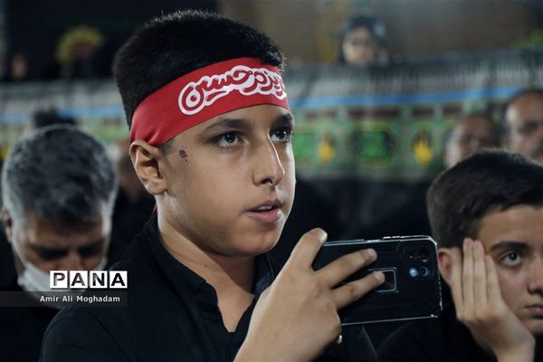 عزاداری فرهنگیان ناحیه ۴مشهد مقدس در دهه دوم محرم