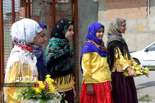 کلنگ زنی مدرسه ۶ کلاسه شهید زاهدی در گلوگاه