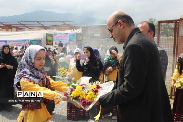 کلنگ زنی مدرسه ۶ کلاسه شهید زاهدی در گلوگاه