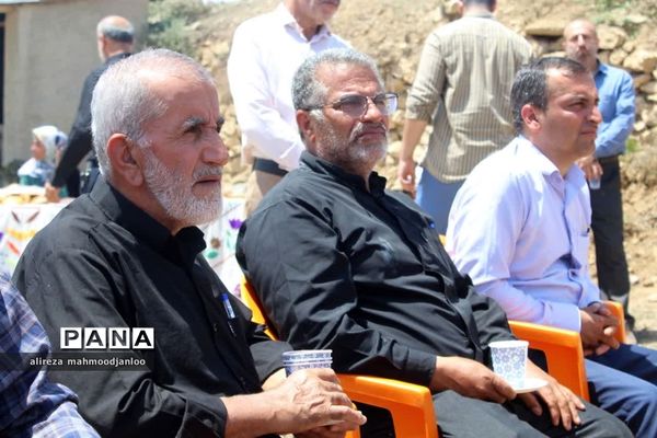 کلنگ زنی مدرسه ابتدایی در روستای وزوار گلوگاه