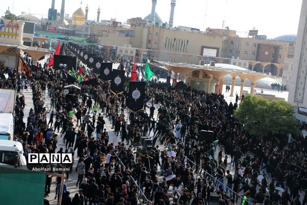 ایستگاه‌های صلواتی و حضور نوجوانان در دسته های عزاداری محرم