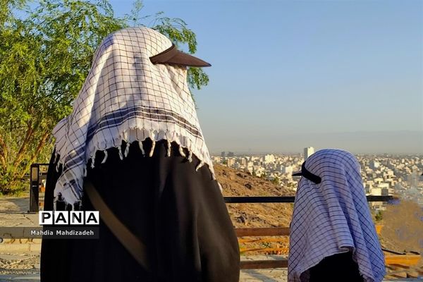 اجرای برنامه کوهپیمایی ویژه بسیجیان دختر مشهدی