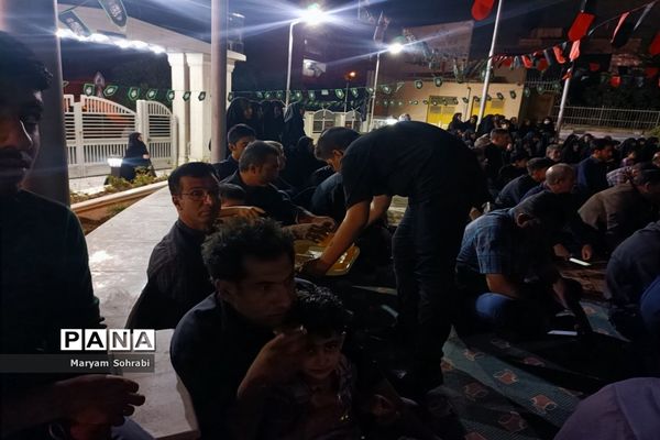 مراسم عزاداری محرم در اداره‌کل آموزش و پرورش فارس