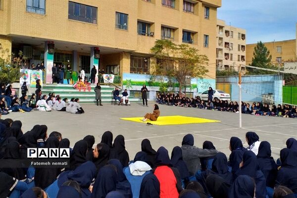 المپیاد ورزشی در دبیرستان دخترانه شایستگان ملارد