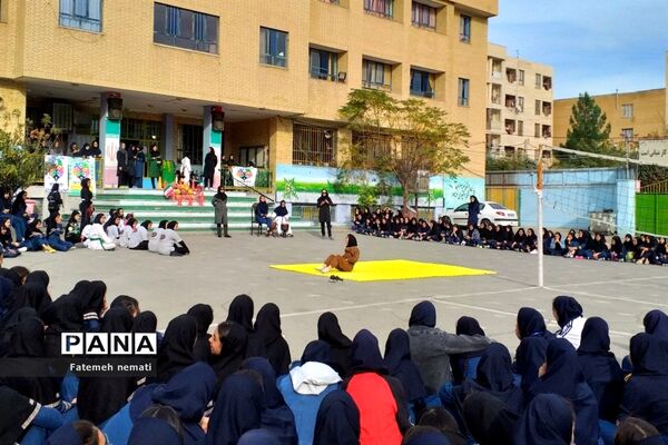 المپیاد ورزشی در دبیرستان دخترانه شایستگان ملارد