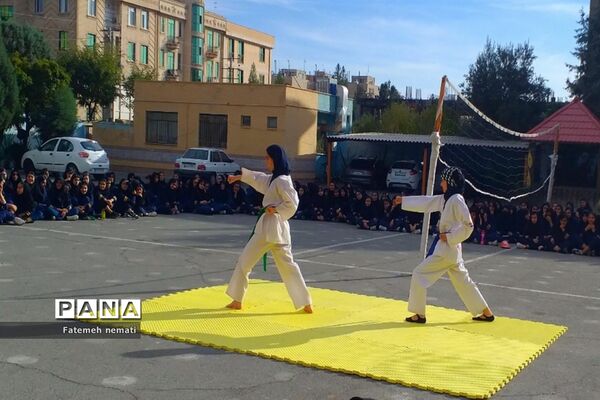 المپیاد ورزشی در دبیرستان دخترانه شایستگان ملارد