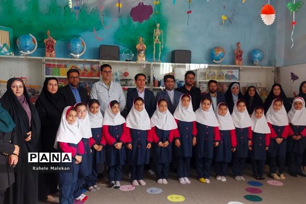 آیین افتتاحیه اتاق بازی و یادگیری در دبستان سعدی در صباشهر شهریار