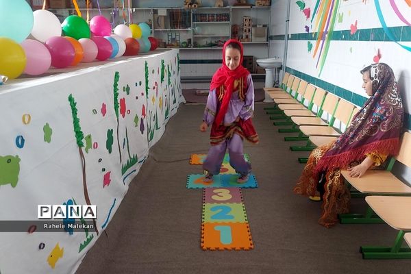 آیین افتتاحیه اتاق بازی و یادگیری در دبستان سعدی در صباشهر شهریار