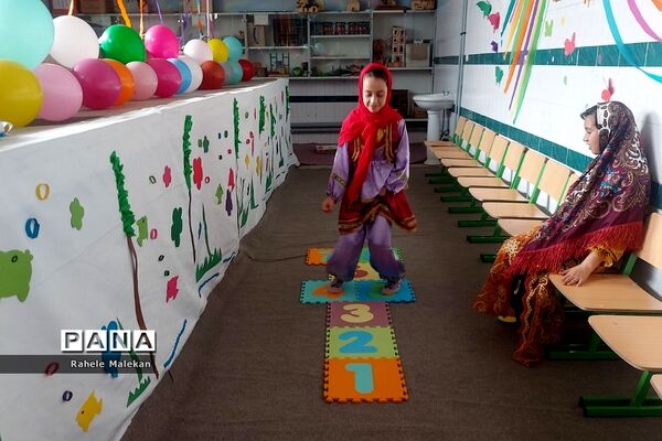 آیین افتتاحیه اتاق بازی و یادگیری در دبستان سعدی در صباشهر شهریار