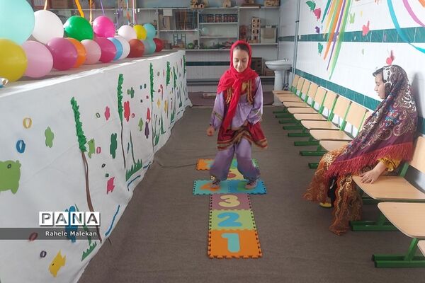 آیین افتتاحیه اتاق بازی و یادگیری در دبستان سعدی در صباشهر شهریار