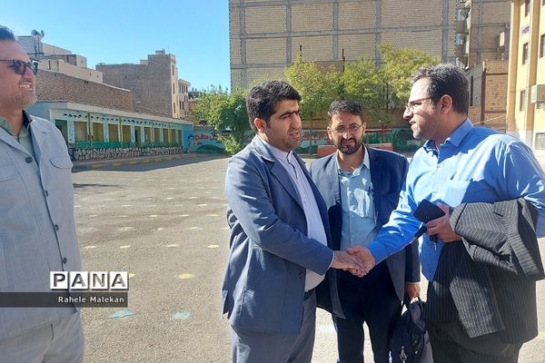 آیین افتتاحیه اتاق بازی و یادگیری در دبستان سعدی در صباشهر شهریار